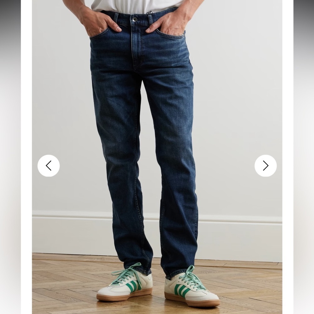 rag & bone Men's Straight Jeans - Dark Blue